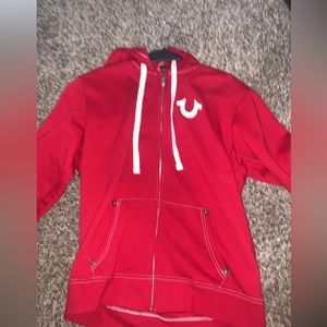 True religion zip up hoodie